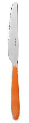 KASANOVA Coltello in acciaio inox arancione Tavola