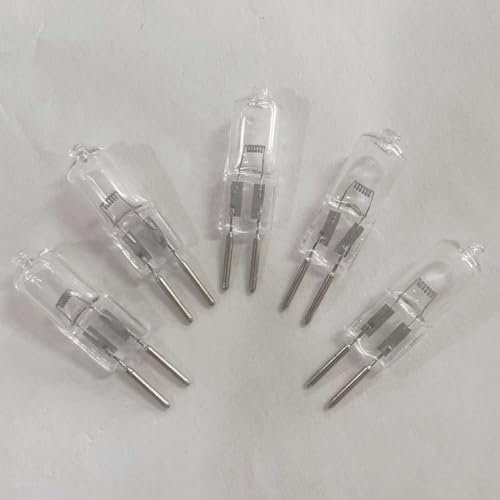 WYLIELAMSH 5PCS GY6.35 Double-pin Base G6.35 Spot Lamp Halogen Bulb Mechanical Light Bulb,24V 150W