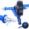 Taylor & Brown 7.6m Drain Auger, Hair Clog Remover with Drill Adapter, Heavy Duty Flexible Plumbing Snake Use Manually or Powered for Kitchen Sink, Bathroom and Shower