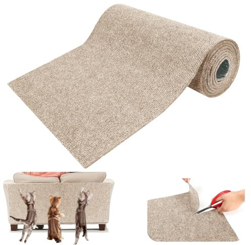 Cat Scratcher Mat, Anti Scratch Cat Furniture Protectors, Sofa Cat Scratch Protector, Adhesive Climbing Cat Scratcher, Protecting Furniture from Cat Scratching for Sofa Cat Scratching Pad for Wall