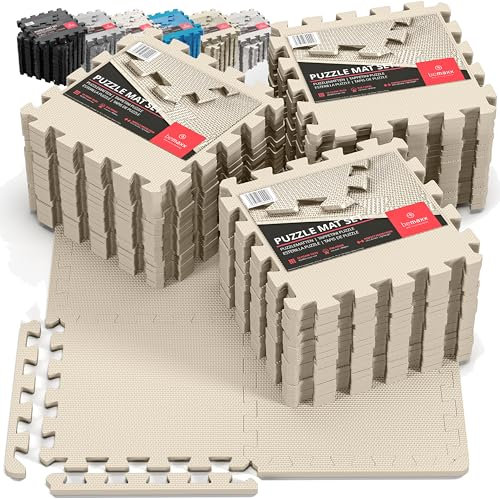 Schutzmatten Bodenschutzmatte Set Sportmatte Gymnastikmatte Puzzlematte: Sportgeräte Fitnessmatte Turnmatte Unterlegmatte Bodenmatte Sport Mat Trainingsmatte Gummimatte Yogamatte Fitness - 3er Set