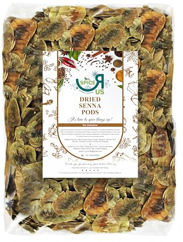 Senna Pods Sun Dried Grade A* Premium Quality 50g-950g (90g)