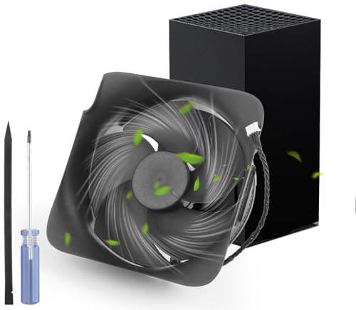 RongZy Internal Cooling Fan for Xbox Series X Fan Cooler Replacement for Series X CPU Cooling Fan Console Accessories Repair Parts