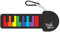 Piano elettronico roll-up, tastiera digitale flessibile a 88 chiavi, pianoforte in silicone portatile, altoparlante integrato e multipli effetti sonori, 21,7 cm per principianti e bambini