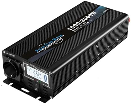 Transformateur Convertisseur 12 V vers 220 V Prise UE pour Transformateur Voiture