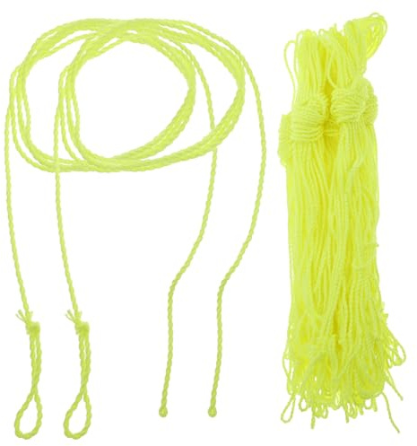 Homoyoyo Ficelle de Yo-Yo Nylon Arc-en-Ciel 105 CM Lot de 50 Cordes pour Garçon et Filles et Jeux de Vitesse Extérieurs