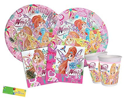 BBS IRPot - Kit N 2 Compleanno Winx Club BUTTERFLIX