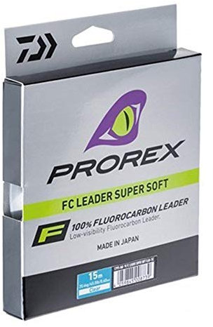 Daiwa, Prorex FC Leader, filo da pesca in fluorocarburo, 0,40 mm