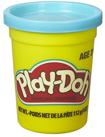 Play-Doh Single Can Dough, Bright Blue