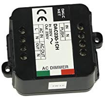 Dalcnet DAC-230-1CH Triac AC Dimmer Taglio Di Fase Con Pulsante N.O. Memoria 220V 200W