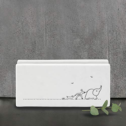 East of India: Porcelain Letter Rack - Animals