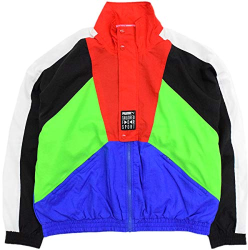 PUMA Tailored for Sport Track Jacket Mens Zip Up Colourblock Top 597407 89 Multicoloured