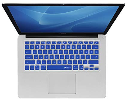 KB Covers Geman Keyboard Cover - langlebige Tastaturabdeckung, deutsches Layout, abwaschbar - für MacBook Pro Late 2016+ mit w-Touch Bar, dunkel blau GER-MTB-DARKBLUE