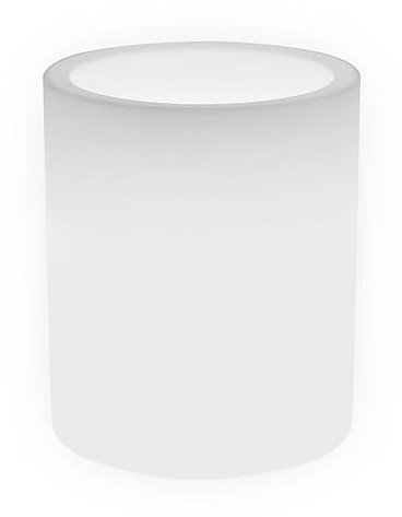 Danieli Lampada Vaso Luminoso da Giardino ROSE a LED | In resina anti-ingiallimento | Luce bianco neutro 4000 k| Led IP67 | Made in Italy | Trasformatore IP20 da 1,1 mt |cm 32X42| kg 2