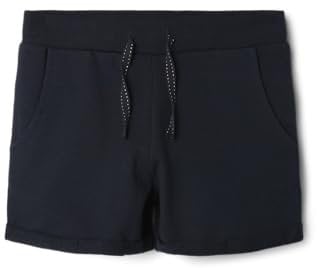 NAME IT Mädchen Nkfvolta Swe Unb F Noos Shorts, Dark Sapphire, 92 EU