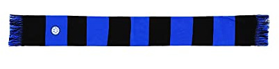 Inter Sciarpa Nuovo Logo Tubolare, Diverse Colorazioni Sciarpa Stadio Unisex - Adulto (Pacco da 1)