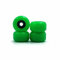 SPITBOARDS Fingerboard Bearing Wheels, CNC Polyurethane, Set of 4 Wheels, Finger Skate Wheels, Wheels (Green)