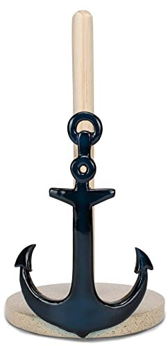 Elanze Designs Nautischer Anker aus Kunstharz und Holz, 30,5 cm