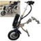 500-W-Rollstuhl-Zuggerät, Elektro-Handbike-Rollstuhlaufsatz, Elektrorollstuhl-Umbausatz mit Frontlicht, 48-V-15-Ah-/17-Ah-Akku, 3-Gang, mit Hochtöner und LED-Leuchten,A15Ah