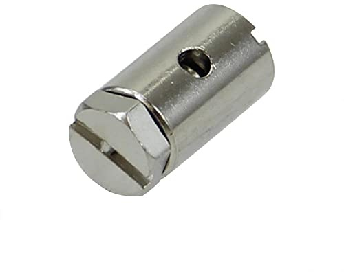 Citomerx Bowdenzug Schraubnippel Klemmnippel 10x16 mm für Mofa Moped Mokick | Kompatibel mit Puch Hercules Kreidler Zündapp