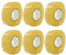 Povhhee 6 Pack Durchsichtiges Band Mehrzweck Band Rolle Schienbein Schoner Socken Band Rolle Sport AusrüStung 2,4 cm X 28 Geschenke