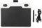 Tablette Graphique Avec 4 Touches Personnalisables, Stylet 8192 Niveaux, Design Ergonomique pour Ordinateurs Portables, Ordinateurs de Bureau et Ordinateurs Portables OS X, Plug and Play(Blanc)