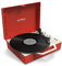 Victrola, Giradischi Portatile Re-Spin, Audio Di Qualità, Bluetooth, Design Eco-Sostenibile E Moderno, Tecnologia Vinyl Stream, Rosso