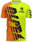 Maglia MTB da Uomo Manica Corta,Abbigliamento Ciclismo da Uomo,Maglia Manica Corta,Ciclismo Ciclismo Jerseys per Uomo,Ad Asciugatura Rapida Traspirante (Giallo,M)
