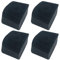 Croxer Inliner-Bremse Bremsstopper für Inlineskates Optima/Exima PVC (Black)