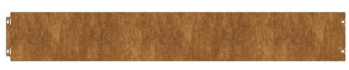 vidaXL Bordure per Prato 50 pz 15x103 cm Flessibili in Acciaio Corten, Bordi per Giardini, Bordi per aiuole da Giardino, Bordi per paesaggi