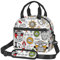 BKDODKS Vielseitige Lunchtasche mit mexikanischem Salsa-Symbol-Druck, isolierte Lunchtasche mit verstellbarem Riemen, perfekt für Erwachsene