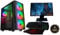 Budget Gaming PC 22” Bundle + RGB speakers Intel Core i3-128 ssd -8GB/16GB RAM - 500GB /1000GB HDD – GT 710 2GB ARGB Gaming Case - WINDOWS 10 (1000, GB, 16, GB)