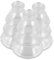 Yardwe 3 Stück Hydrokultur Vase Landschaftsvasen Kleine Hyazinthenknospenvasen Einzelstiel Vase Trockenvase Blumentopf Vase Für Hyazinthen Transparenter Topf Mini Vase Aus Glas