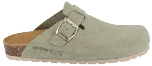 dresco Zabot, Stadtschuhe Mule und Pantoffeln für Damen, Salbei, 37 EU, Salbeigrün, 37 EU