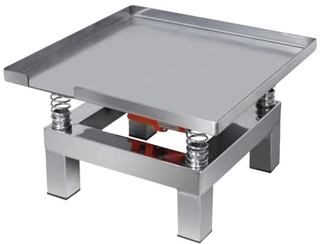 LoJax Concrete Vibrating Table Electric Concrete Flat Plate Vibrator Vibration Test Bench Platform Stainless Steel Compactor Platform for Remove Bubbles,Shake The Precipitate