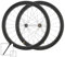 MEROCA VEL Rennrad-Radsatz aus Carbon, 700 C, Drahtreifen, 50/60 mm tief, Scheibenbremse, Drahtreifen ohne Schlauch, 36T Ratschennabe, Säulen-Speichen (leicht, 1435 g, 50 mm Tiefe)
