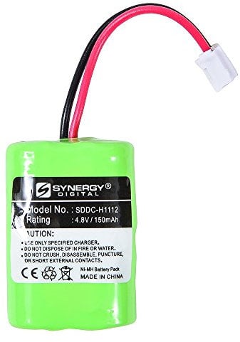 Synergy Digital Replacement Battery, Works with Kinetic MH120AAAL4GC Replacement, (Ni-MH, 4.8V, 150 mAh) Battery