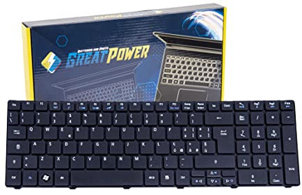 INFOELETTRONICA LO STORE DELLA CONVENIENZA E QUALITA' Tastiera Italiana per Acer Aspire Timeline 5810T 7740 7741 7741G 5738G