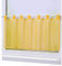 Joyswahl Scheibengardine Voile Bistrogardine »Eva« Unifarbige Kurzstore Transparente Gardine Stores HxB 30x90cm Gelb 1er Pack