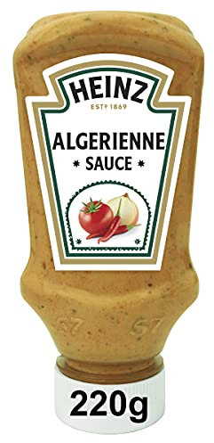 Heinz Sauce Algérienne Flacon Souple Top Down 220g