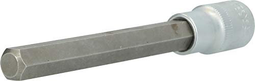 BRILLIANT TOOLS BT022885 Douille six pans creux 1/2, longueur 140 mm, 12 mm [Powered by KS TOOLS]