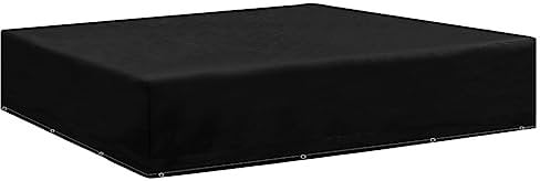 vidaXL Gartenmöbel Abdeckung 12 Ösen Wasserfest UV-beständig Schutzhülle Abdeckplane Abdeckhaube Schutzplane Regenschutz 250x250x70cm