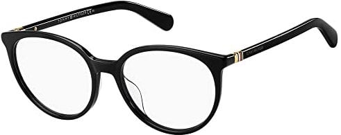 Tommy Hilfiger Damen TH 1776 Sonnenbrille, Schwarz, 52