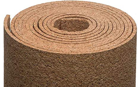 Biosughero - BioFlex Roll - Rouleau en liège supercompressé à grain fin pour isolation thermique et acoustique - Dimensions 1x10m - Épaisseur 2-3-5-10mm (2 mm - 10 m²)