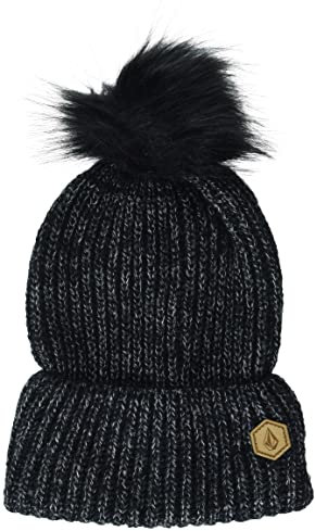 Volcom Damen Lula Beanie Mütze, schwarz, S