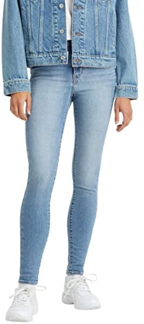 Levi's Women's 720 High Rise Super Skinny Jeans, Medium Indigo Worn in, 25W / 32L