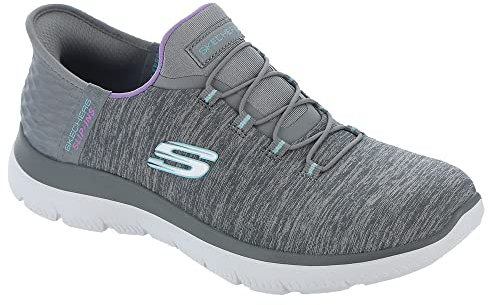Skechers Summits Dazzling Haze, Scarpe da Ginnastica Donna, Grigio, 37 EU