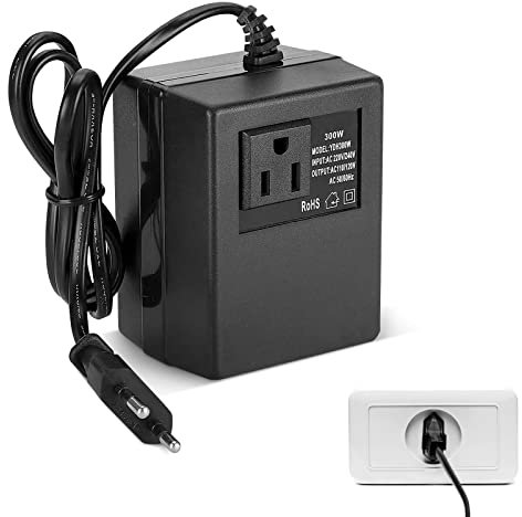 Trasformatore di Tensione Convertitore di Potenza, Trasformatore di Tensione Step-down Convertitore di tensione Può Cambiare la Corrente di 220V / 240V in 100V / 120V