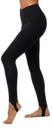 TLC Sport Extra starke Kompressions-Steigbügel-Leggings mit Bauchkontrolle, Schwarz , 44-46