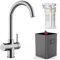 Liquida HT43CH 4 in 1 Chrome Instant Boiling Water Kitchen Tap